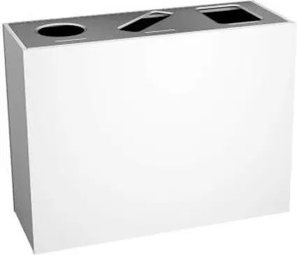 ARISTATA Station de recyclage 3 voies personnalisable 45 gal 