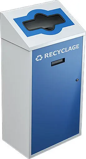 [NITRANS5800] TRANSIT Poubelle à déchets murale 58L