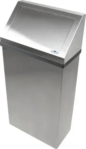 3033 Poubelle murale en acier inoxydable 13 gal