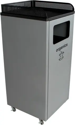 [BU100925000] COURTSIDE Poubelle pour les matières organiques 32 gal