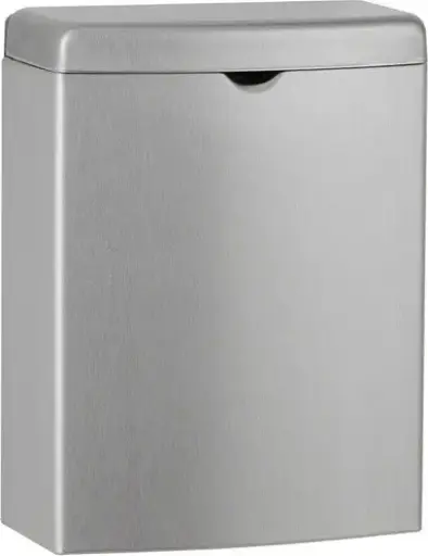 [BO00B270000] CONTURA Poubelle sanitaire en acier inoxydable 1 gal