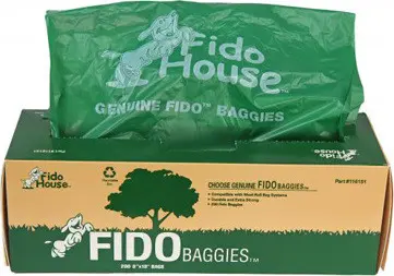 [FR002012000] Sacs à déchets pour animaux Fido House 200 sacs/boîte