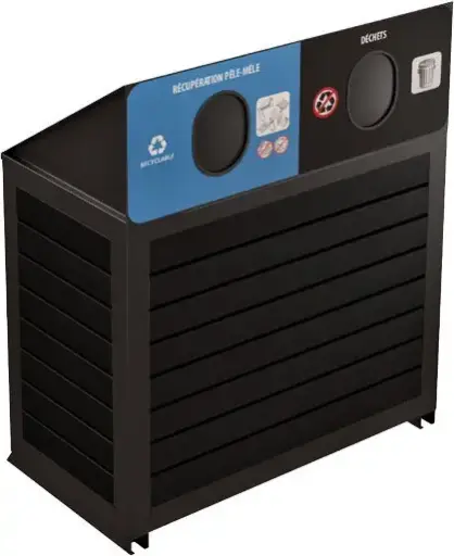 CHARLEVOIX Îlot de récupération à 2 voies 110L