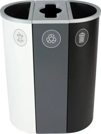 PECTRUM Station de recyclage déchets, recyclage et compost 26 gal