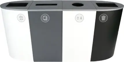 SPECTRUM Station de recyclage 4 voies 92 gal