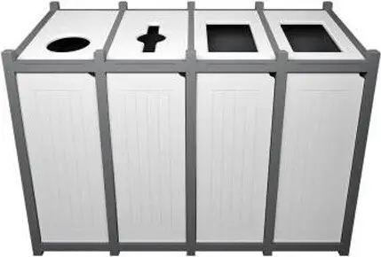 [BU113353000] VENTURE Station de recyclage 4 voies 92 gal