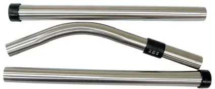 Manche en trois parties en acier inoxydable pour aspirateur à sec/humide