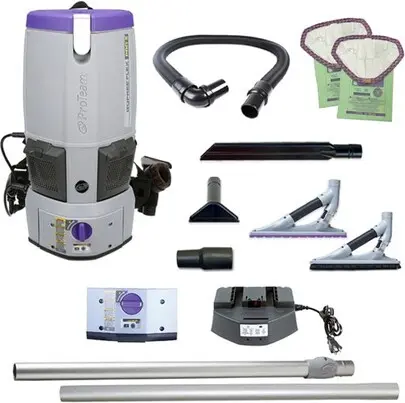 GOFREE FLEX PRO II 12AH Aspirateur dorsal sec à batterie 6L