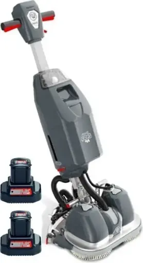 244NX Micro autolaveuse à batterie avec 2 polybrosses