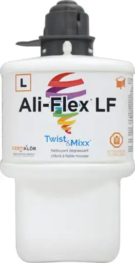 [LM009625LOW] ALI-FLEX LF Nettoyant désinfectant chloré à faible mousse Twist & Mixx