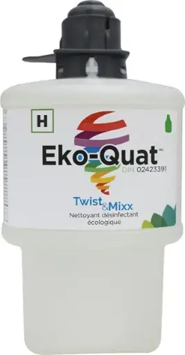 EKO-QUAT Nettoyant désinfectant écologique Twist & Mixx