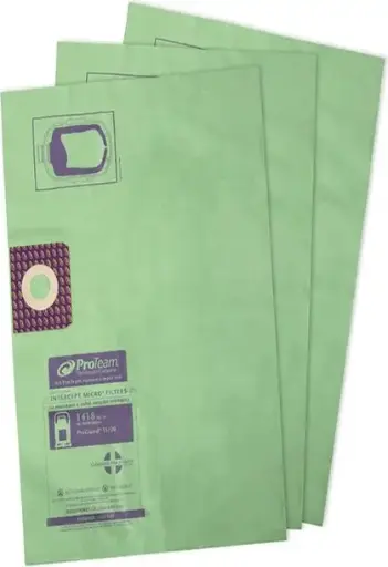 INTERCEPT MICRO Sacs avec filtre pour aspirateurs sec humide ProGuard