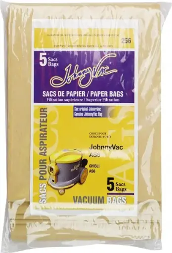 [JV000256000] Sac en papier pour aspirateur Johnny Vac AS6