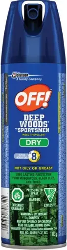 [TQ0JM280000] OFF! DEEP WOODS Chasse-moustique sec pour sportifs