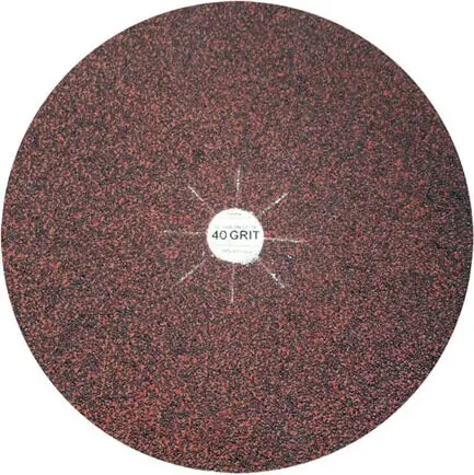 Disque de Papier Sablé pour Polisseuse 18"