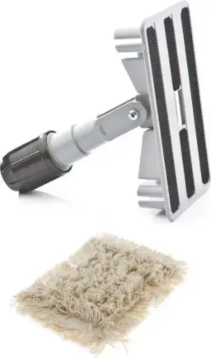 Porte tampon et vadrouille à velcro pour lavage des murs