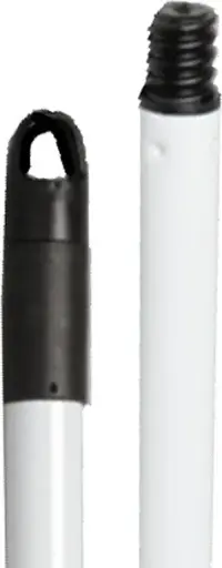 Manche fileté en métal avec embout en plastique 48"