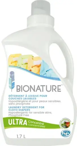 [QCBIO101300] BIONATURE Détergent à lessive pour couches lavables