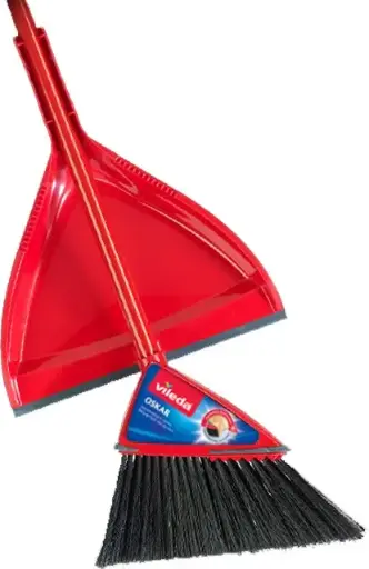 [AL021073000] Oskar, Balai avec porte-poussières de Vileda