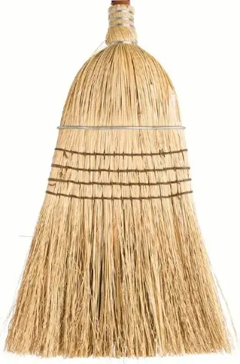 [AG000748000] Balai de paille extra robuste Cougar 4 cordes avec manche 54"