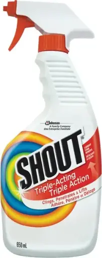 SHOUT Détachant pour tissus et vêtements
