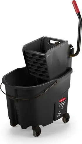 [RB186389600] Combo seau essoreuse à pression latérale WaveBrake Executive Series