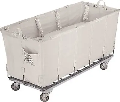 [TQ0NB127000] Chariot benne roulant en vinyle Glosstex 13,46 pieds cubes NB127