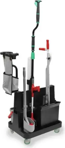 [UN0CLRRK000] Ensemble de chariot pour l'entretien des salles de bains OmniClean