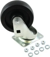 [PR4708L3000] Roulettes pivotantes 4" Rubbermaid 4708L3