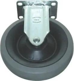 [PR6180L4000] Roulettes rigides 5" Rubbermaid 6180L4