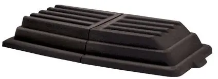 [RB001028NOI] Couvercle pour chariot à bascule 3/4 verge cube