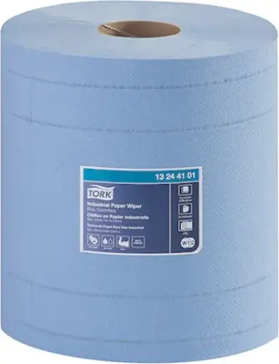 [SC132441000] 13244101 Tork Chiffons en papier industriel, débit par le centre, bleu