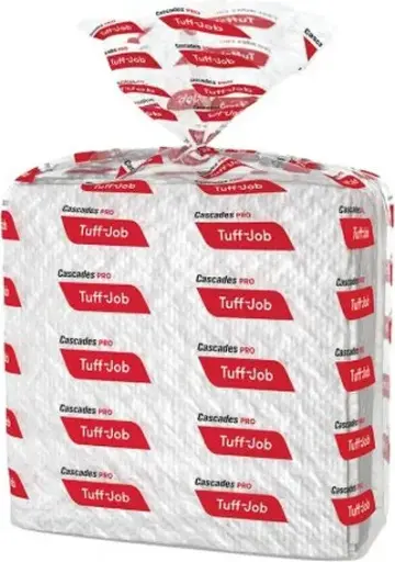 [CC00W210000] W210 Tuff Job Chiffons de gaze renforcée pliée en 4, blanc