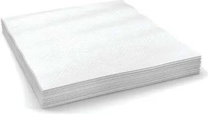 [CC00W310000] Tuff Job Airlaid W310 Chiffons force moyenne à plat, blanc