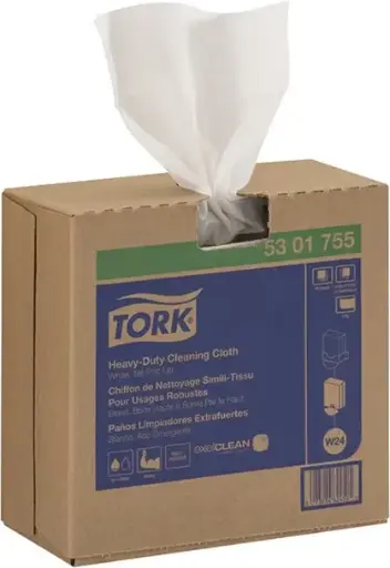 Tork Chiffons de nettoyage en boîte pop-up blanc