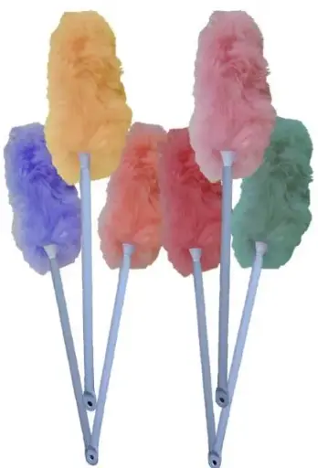 [AG000314000] Wooly Wonder Plumeau télescopique en laine d'agneau, 28" à 44"