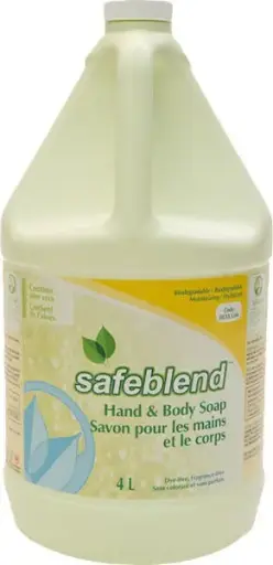[JVHLXX004.0] SAFEBLEND Savon pour les mains et le corps sans parfum