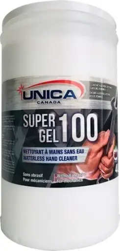 [QCS10400000] UNICA Nettoyant à mains antibactérien SUPER GEL 100