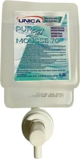 [QCS2204V000] Mousse antibactérienne PURGEL MOUSSE 70