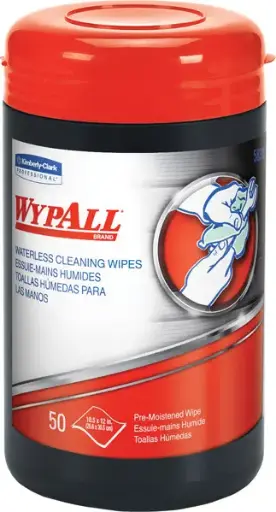 Wypall Lingettes humides nettoyantes sans eau