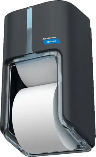 Tandem Distributrice de papier de toilette double régulier