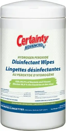 [IN007616000] ADVANCED Lingettes désinfectantes avec peroxyde d'hydrogène