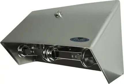 [FR00158S000] 158-S Distributeur double de papier hygiénique avec hotte