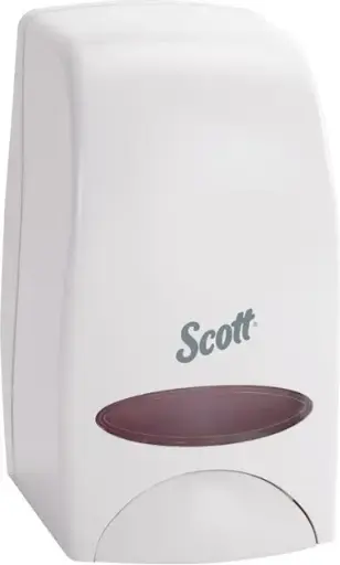 Scott Essential Distributrice manuelle de savon à mains en mousse