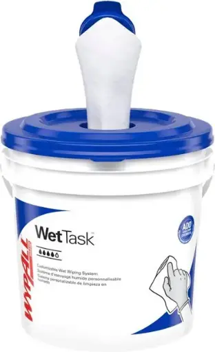 WETTASK Lingettes pour désinfectants à base d'eau de javel
