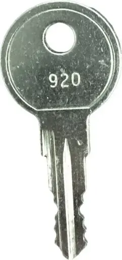 Serrure et clé pour cendrier Frost 920 et poubelle Frost 878