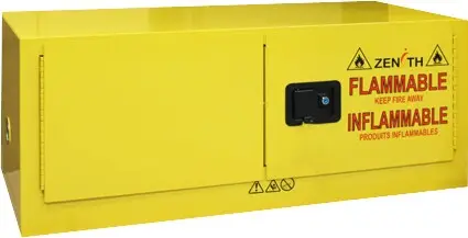 [TQSGU585000] Armoire pour produits inflammables avec porte manuelle, 12 gal