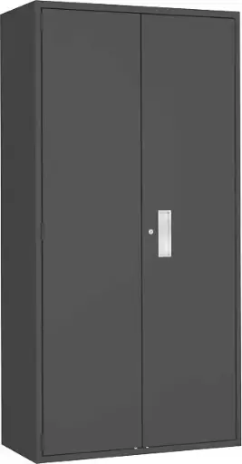 [TQ0FL788000] Armoire de rangement Hi-Boy, 4 tablettes, noir