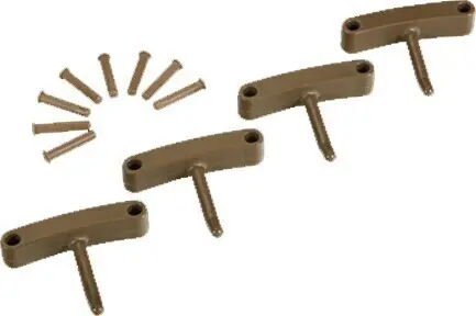 Crochet de rechange pour support mural Vikan