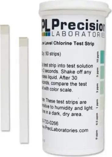 [PC2964G0000] Bandelettes de teste pour mesure de Chlore 0- 10 ppm